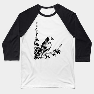 monochrome cool bird Baseball T-Shirt